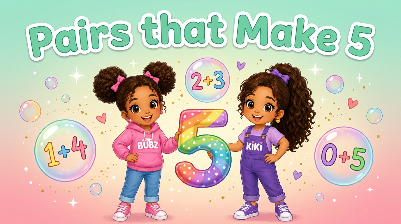 Number Friends: Pairs that Make 5